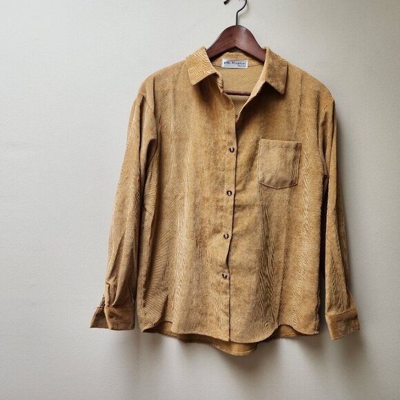 Little Mountain brown corduroy shirt - Picture 1 of 4